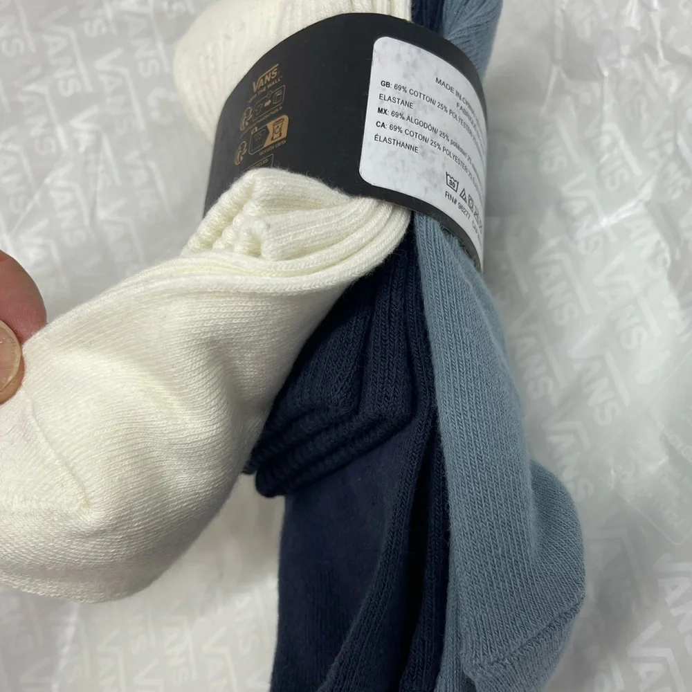 VANS. HALF CREW Socks HAUTEUR CHENLE CALCETIN DE MEDIA CAÑA 